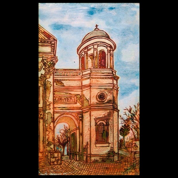 Esztergomi Bazilika-tűzzománc